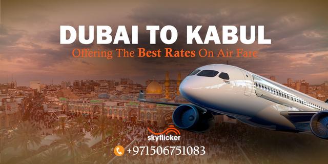 Dubai to Kabul Air Ticket Best Deals | +971506751083	