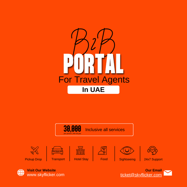 B2B Portal for Travel Agents in UAE